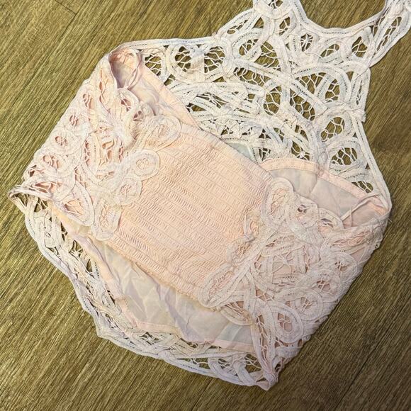 Intimately Free People Batting My Eyes Crop in Pink Size XS - Picture 9 of 12